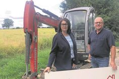 Sandra und Andreas Szillat führen Nissen Bau seit fünf Jahren – mit Erfahrung, Fachwissen und einem starken Team.