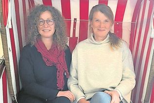 Die Referentinnen Natalia von Levetzow (lks.) und Anja Neumann.