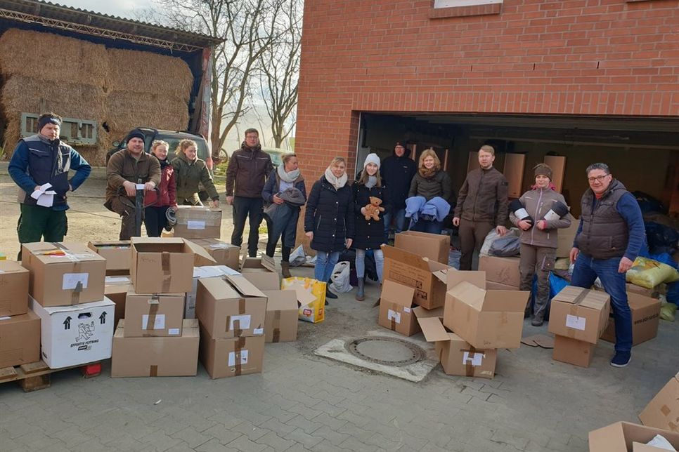 Das Pier 19 und Landjugend initiierten die Sammelaktion.