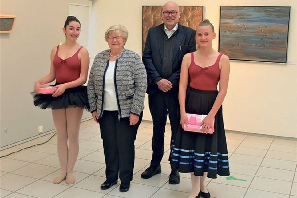 Minu Steffen, Karin Hoppe, Jürgen Ströh und Nele Müller (von links)