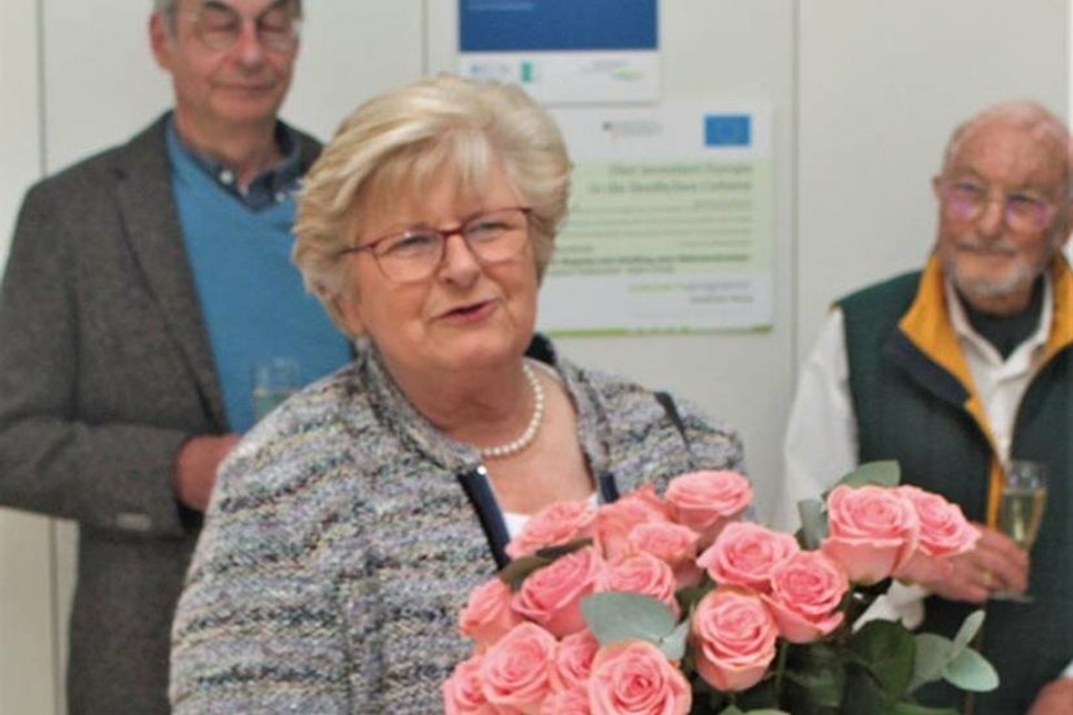Jubilarin Karin Hoppe