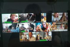 Das traditionelle Knusperhäuschenbacken im Golf Club Brodau fand in einer Online-Session statt.