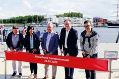In der vergangenen Woche wurde die neue Travepromenade in Travemünde offiziell eingeweiht.