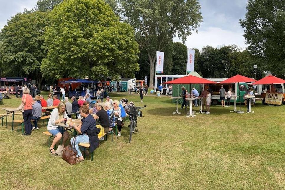 Viele Besucherinnen und Besucher waren am vergangenen Wochenende in den Grömitzer Kurpark gekommen, um das Gewerbefest zu besuchen.