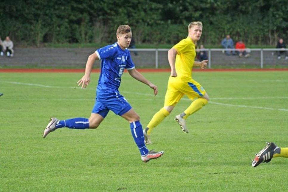 Drei Treffer für Preetz: Moritz Danberg.