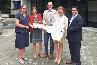 Feierliche Einweihung des Neubaus am Leibniz-Gymnasium