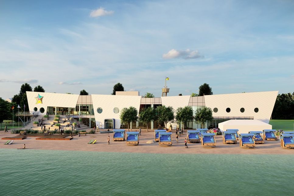 So soll das neue Gästezentrum im Ostseebad Kellenhusen nach Fertigstellung aussehen.