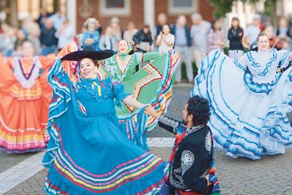 Das Ballet Folclórico Sol Mexicano.
