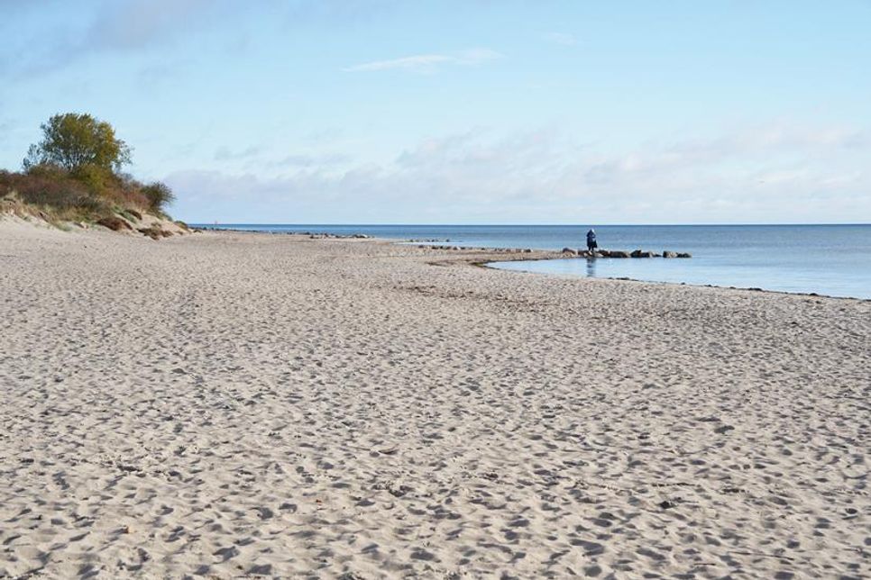 Der Strand sieht jedes Jahr anders aus, je nachdem, wie viel Sand das Meer genommen oder gegeben hat.