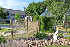 Der Parkgolfplatz in Pelzerhaken befindet sich direkt an der Tourist Info.