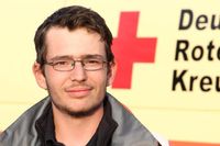 Kevin Boller, 19, seit Anfang 2019 im DRK: Ich bin medizinisch interessiert und möchte Menschen helfen. Außerdem ist unsere Truppe supersympathisch.“