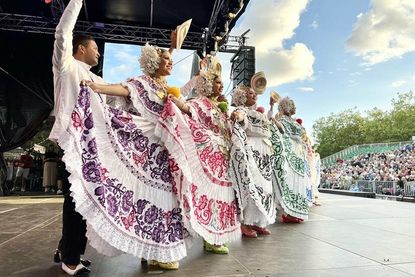 Die Gruppe aus Panama.