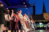 Einige Eindrücke vom 31. europäischen folklore festival in Neustadt in Holstein. Auch vertreten: Ungarn.