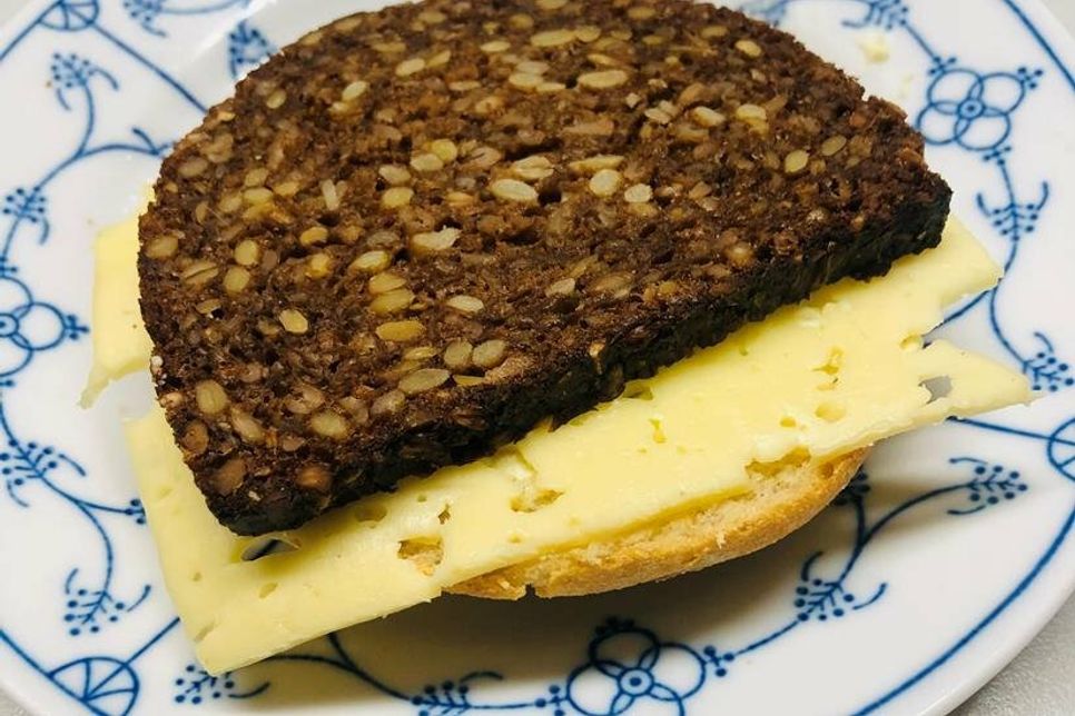 Lecker! Das „Hamburger Butterbrot“.