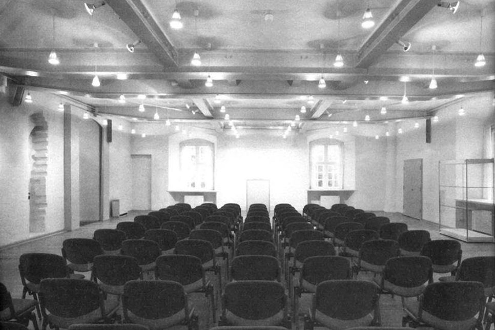 Im Erdgeschoss des Hauptgebäudes entstand ein wunderschöner Festsaal.