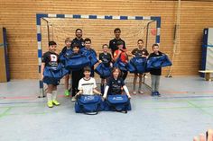 Die E1-Jugend-Fußballer des TSV Lensahn .
