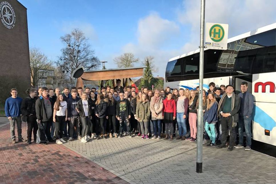 Abiturjahrgang fuhr zur Christian-Albrechts-Universität nach Kiel.