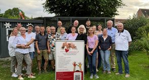Die Anwohnerinnen und Anwohner der Buchenallee sammelten erneut für den guten Zweck.