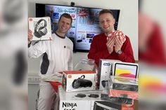 Premiere bei der Oster-Gewinnspiel Verlosung - Malermeister Alex Hansmann begleitete als erstes unterstützendes Unternehmen die Oster-Gewinnspiel Verlosung.