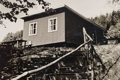 Die erste Vereinshütte des Neustädter Anglervereins am Krummsee.