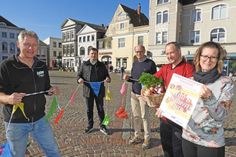 Freuen sich, dass wieder kleine Veranstaltungen stattfinden dürfen: Claudia Schadwinkel, Alexander Mende, Hans-Wilhelm Hagen, Stefan Dose und Marcus Gutzeit (v.re.).