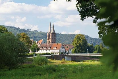 Blick auf Höxter.
