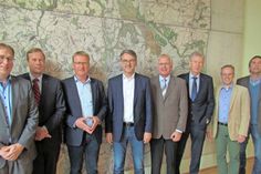 Sektion Ostholstein-Plön des Wirtschaftsrates der CDU zum Informationsbesuch im Eutiner Kreishaus.