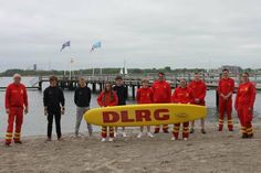 Die Wachführer und technische Leiter Jochen Block (lks.) und Frederike Block (re.) leisten mit ihrer Mannschaft auch 2021 wieder wertvolle Arbeit, um Menschenleben zu retten.