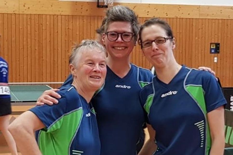 Martina Schuldt, Michaela Flackus und Bente Grimm (v.  lks.).