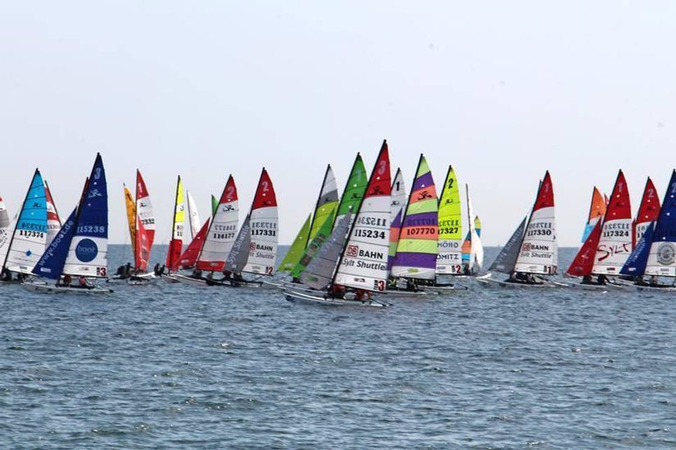 Die Katamaran-Elite startete in die neue Saison.