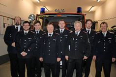 Der neue Vorstand der Gemeindefeuerwehr Harmsdorf.