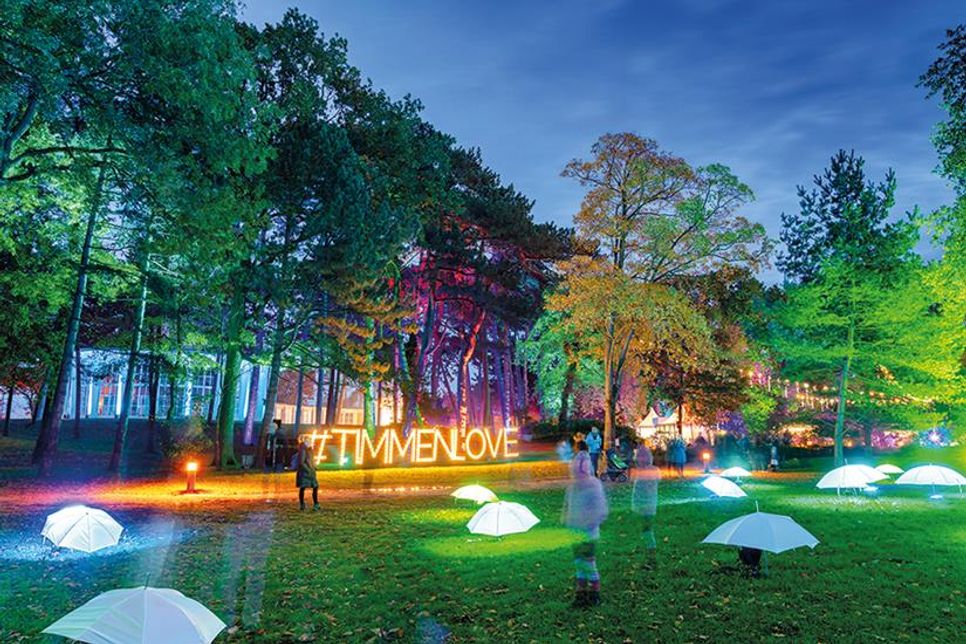 Am kommenden Wochenende findet wieder das „Lichtermeer“ im Strandpark von Timmendorfer Strand statt.