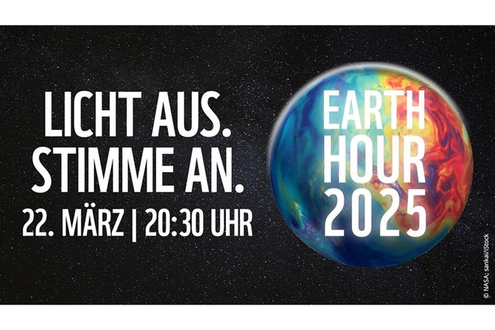 Auch Neustadt folgt zum siebten Mal in Folge dem Aufruf des WWF Deutschland und beteiligt sich gemeinsam mit den Stadtwerken an der Stunde der Erde.
