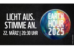 Auch Neustadt folgt zum siebten Mal in Folge dem Aufruf des WWF Deutschland und beteiligt sich gemeinsam mit den Stadtwerken an der Stunde der Erde.