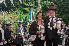 Gildekönigin Daniela Salchow und Gildekönig Sören Dittmer