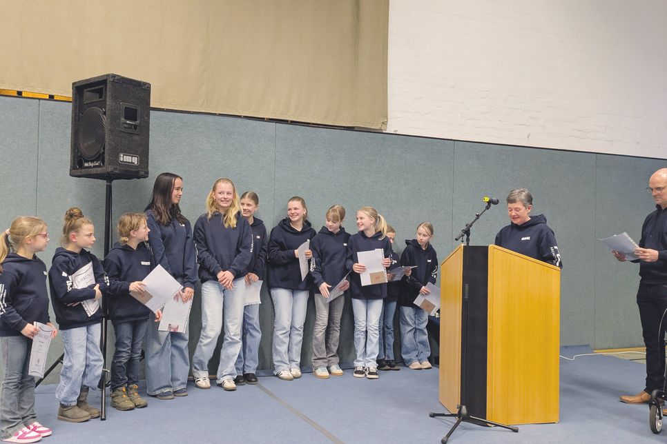 Sportliche Erfolge der verschiedenen Abteilungen wurden im Rahmen der Jahreshauptversammlung gewürdigt.