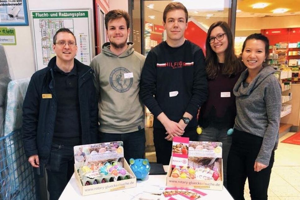 Der Vorstand vom Rotaract Club Ostholstein.