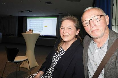 Tanja Rönck (mit Ehemann Andreas) ist nicht Bange vor der Zukunft.
