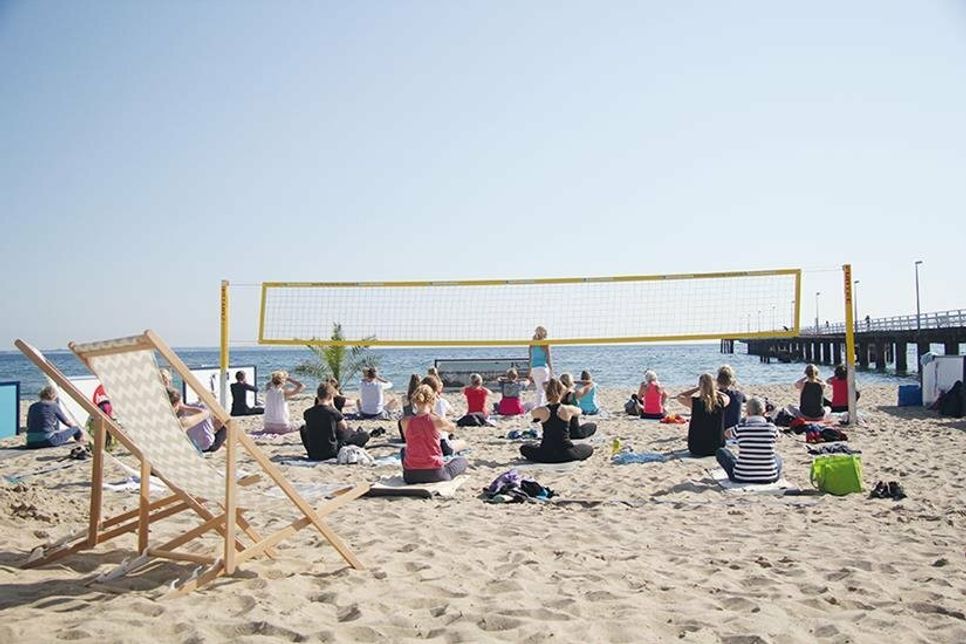 Die Sportangebote des SportStrandes werden dieses Jahr vom Strand in den Strandpark verlegt.