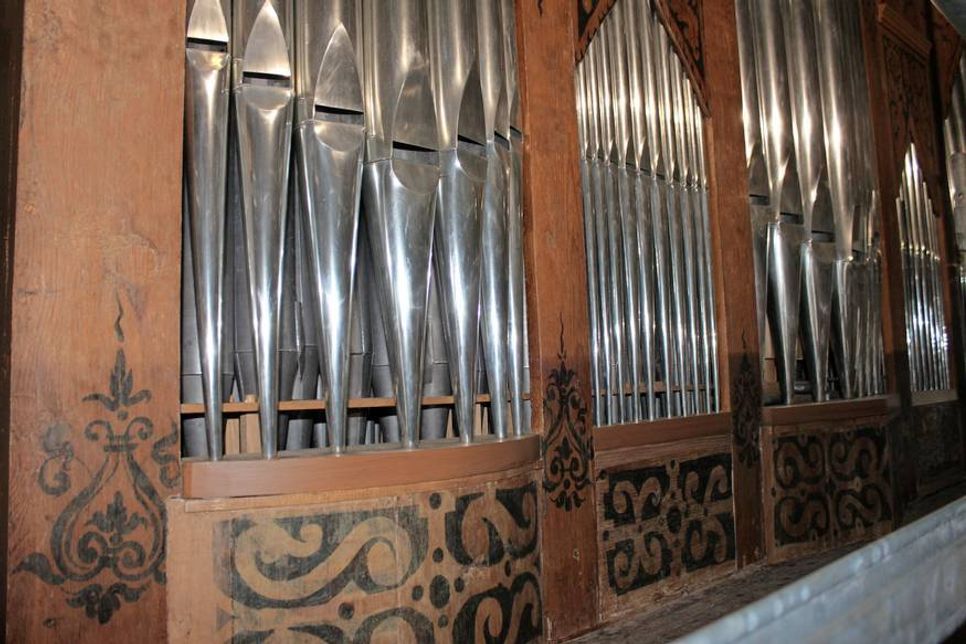 Die Orgel in der Stadtkirche sieht fast wieder aus wie vor 1614.