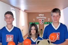 Jannik Schöning, Mercedes Bornholdt und Marlon Kröger.