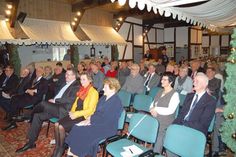 Viele Gäste füllten beim Neujahrsempfang das Schmidt-Haus.