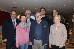 Mirko Spieckermann, Ilka Koch, Uwe Muchow, Norbert Kahl, Harm Hoffmann, Stefan Frahm und Monika Bremer (v. lks.).