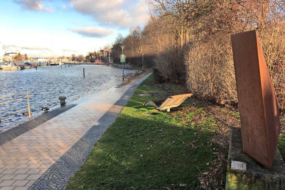Die Promenade in Neustadt.