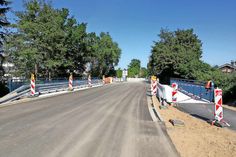 Der Neubau der &amp;quot;Aalbeek-Brücke&amp;quot; wurde am gestrigen Donnerstag fertiggestellt! Seit heute mittag ist die Vollsperrung der B 76 wieder aufgehoben. (Foto: René Kleinschmidt)