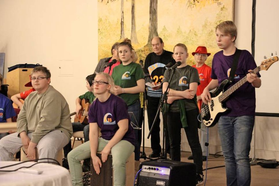Die Generationenband „Welle 23“.