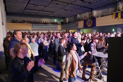 Das Publikum hatte viel Spaß an der Performance.