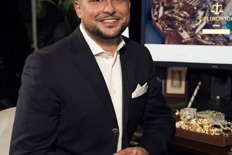 Der Inhaber des Goldkontors Ratekau: Jerome Dambrowski.