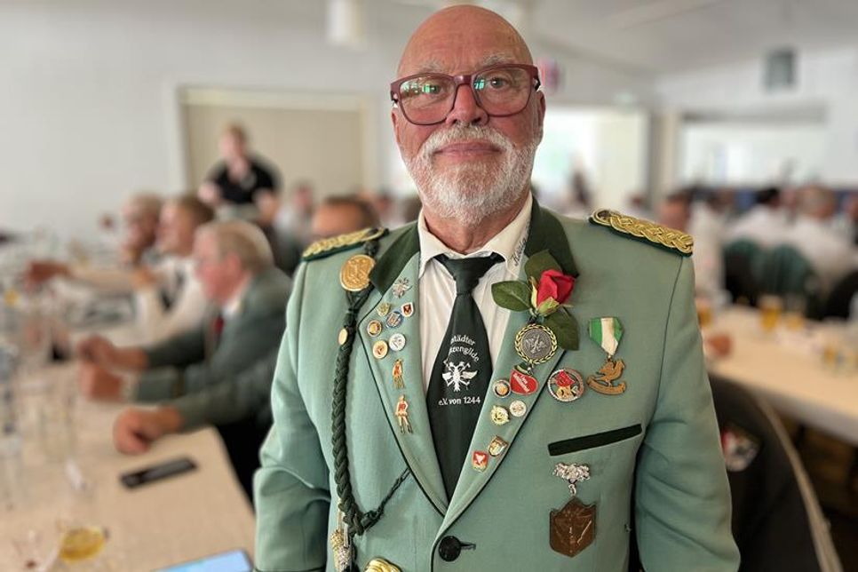 Ein Höhepunkt des Gildefrühstücks war die Vaterländische Rede, die in diesem Jahr Dieter Langebeck hielt.