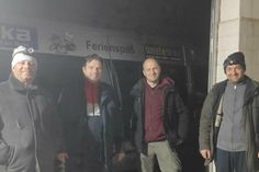 Zufrieden nach getaner Arbeit entstand das Foto mit Gheorghe Dunka (Direktor Caritas Rumänien) und Mihai Grigor (Kontaktperson vor Ort) (v. lks.).